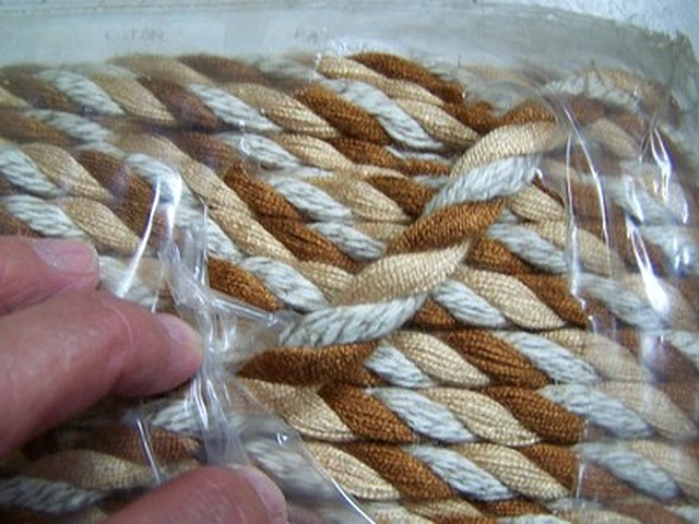 Corde a rideaux cuivre 1