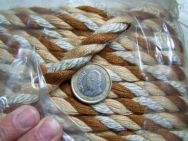 Corde a rideaux cuivre 2