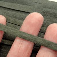 Cordon suedine kaki pour bijoux 1 