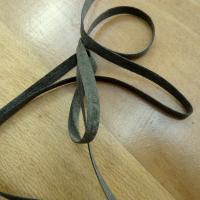 Cordon suedine kaki pour bijoux 2