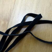 Cordon suedine noir pour bijoux 2 