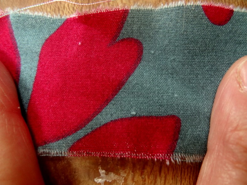 Coton a larges bandes asymetriques