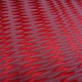 Coton ameublement motif vintage rouge bordeaux 5 
