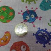 Coton bio imprime corona virus en ligne