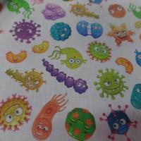 Coton bio imprime corona virus pas cher