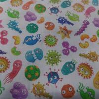 Coton bio imprime corona virus0