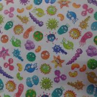 Coton bio imprime corona virus1