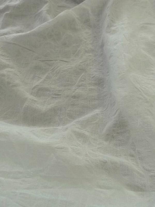 Coton blanc casse tissage fantaisie 1 