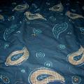 Coton bleu celeste motifs cachemire brodes 1 