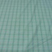 Coton bleu ciel carreaux fins 3 