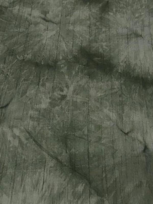 Coton crepon kaki tie and dye 3