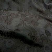 Coton damasse taupe clair motifs volutes 2 