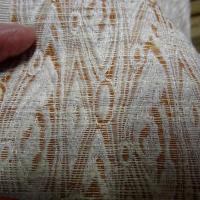 Coton epais blanc casse faconne n uds de bois 3 