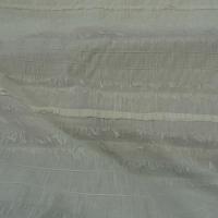 Coton fin blanc casse a frises frange 2 