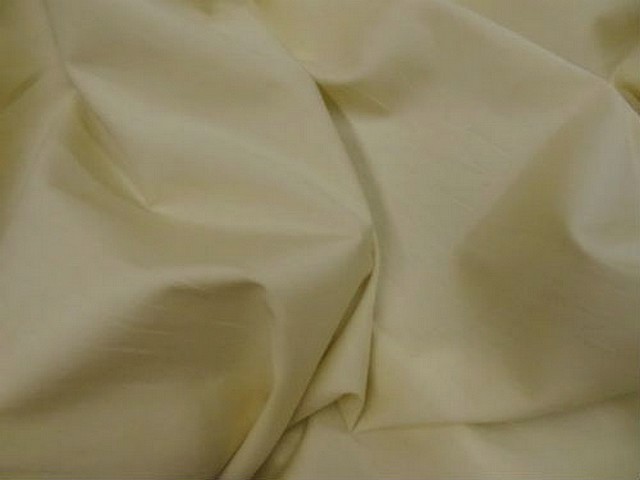 Coton fin jaune beurre