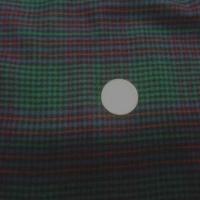 Coton gratte vert rouge a carreaux 3