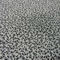 Coton imprime liberty blanc casse