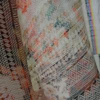 Coton imprime tissage frises amerindien 2 