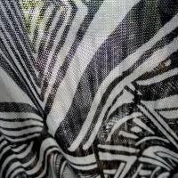 Coton jersey ethnique noir et blanc casse 3 