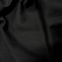 Coton lycra apparence lin noir 1