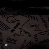 Coton lycra chocolat a motif floque noirr9