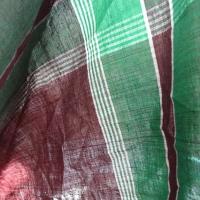Coton madras teintes menthe et chocolat 7 