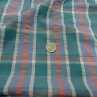 Coton melange carreaux cloque 3 