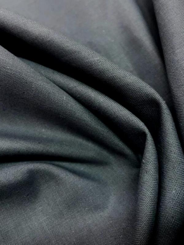 Coton melange teinte gris fonce