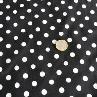 Coton noir pois blanc 2