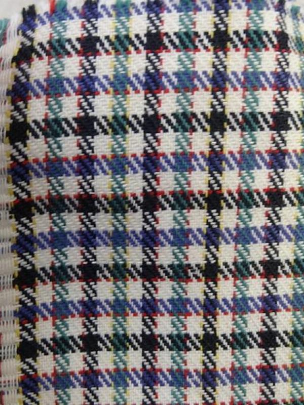Coton petits carreaux tisses 4 