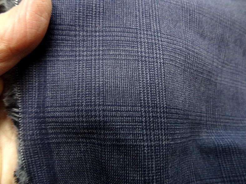 Coton prince de galles bleu marine 3