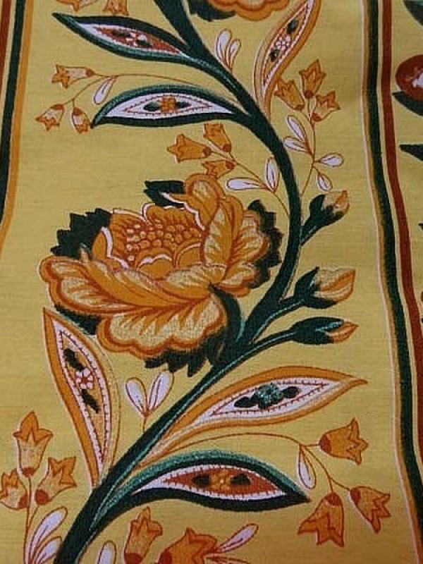 Coton provencal jaune paille 2 