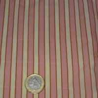 Coton rayé rose-blanc 3