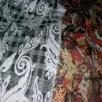 Coton reversible cachemire noir blanc et couleur 1