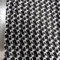 Coton viscose blanc noir p tits chats 2