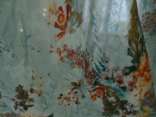 Coton viscose fleurs délicates 05