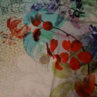 Coton viscose grand patchwork fleuri 03