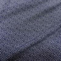 Coton viscose imprime nuit pois pointille 1