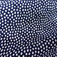 Coton viscose imprime nuit pois pointille 3