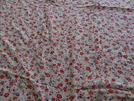 Coton viscose liberty violet rose orange 1 