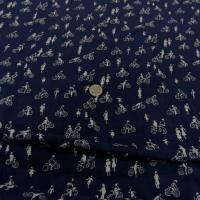 Coton viscose marine ballade en velo 2