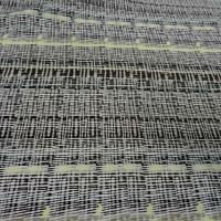 Coton viscose motif rayures abstraites 1