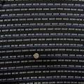 Coton viscose noir jeu de lumiere ethnique 3 