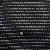 Coton viscose noir jeu de lumiere ethnique 3