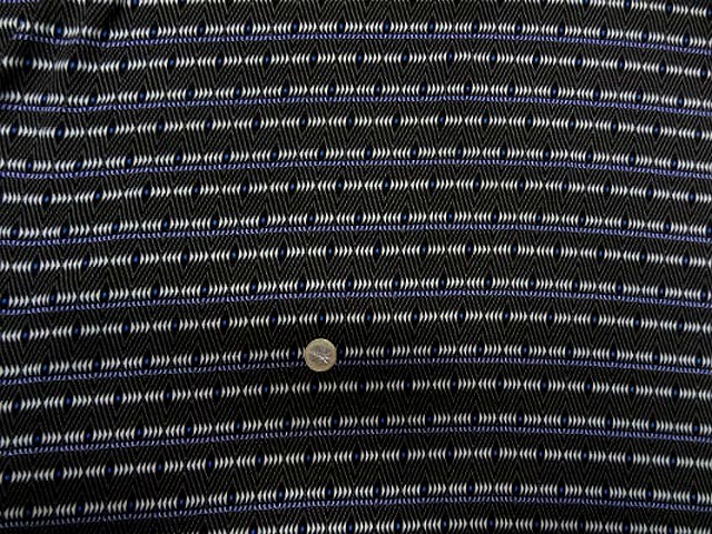 Coton viscose noir jeu de lumiere ethnique 3