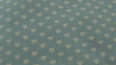 Coton viscose opale petits coeurs 02