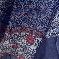 Coton viscose orient bleu cerule 4 