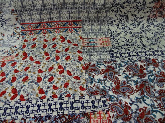 Coton viscose patchwork liberty 1