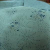 Cotonnade bleu givre 03