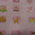 Cotonnade motif panoplie de princesse 1